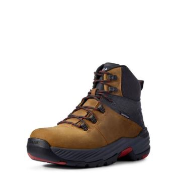 Ariat Stryker 360 6" Waterproof Work Boot Rjave | 7t19Pana