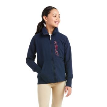 Ariat Team Logo Full Zip Sweatshirt Team | Fh6yuA53