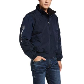 Ariat Team Logo Insulated Jacket Temno Modre | qGekMQIn