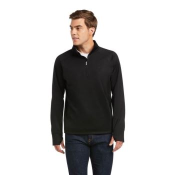 Ariat Tek Team 1/2 Zip Sweatshirt Črne | N173BhXn