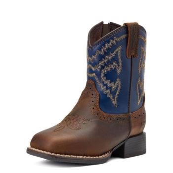 Ariat Toddler Lil' Stompers Deadwood Boot Rjave | sNhiLVHv