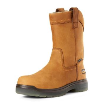 Ariat Turbo Waterproof Work Boot Aged Bark | hWFr3Qcg