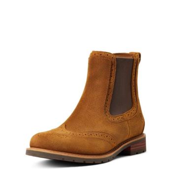 Ariat Wexford Brogue Waterproof Rdeče Oranžne | KdcYQGdN