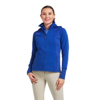 Ariat Wilde Full Zip Sweatshirt Modre | miJBBZXs