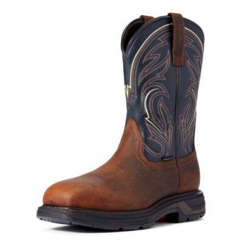 Ariat WorkHog XT Cottonwood Carbon Toe Work Boot Rjave | yOg4FTBT