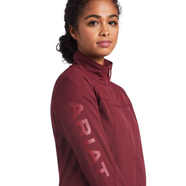 Ariat Agile Softshell Jacket Zinfandel | vwZ3mRar