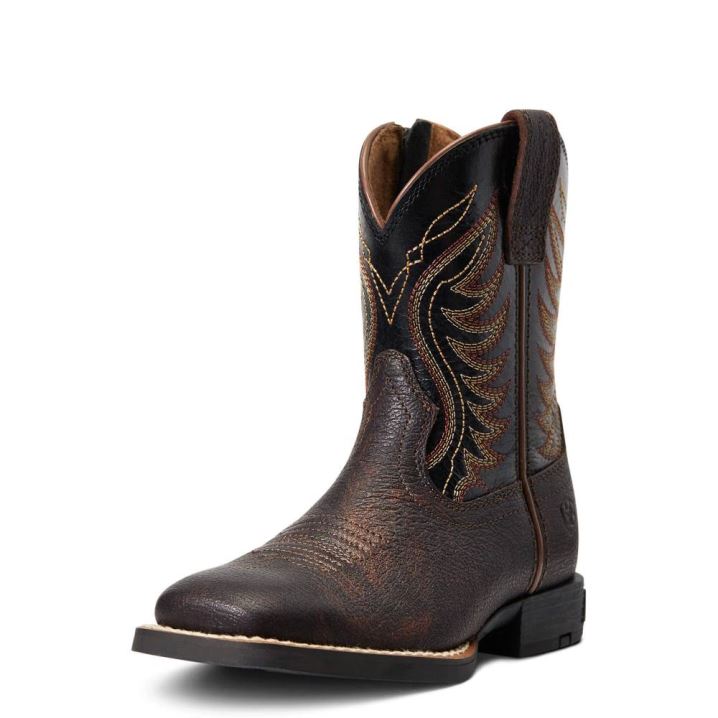 Ariat Amos Western Boot Rdeče Rjave | vlIX4QQB