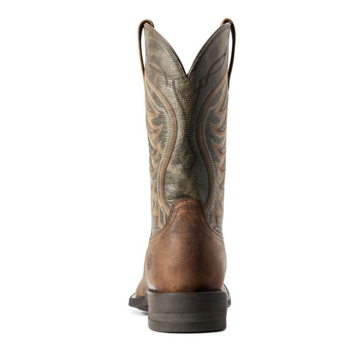 Ariat Amos Western Boot Sorrel Crunch | NlksfCl6