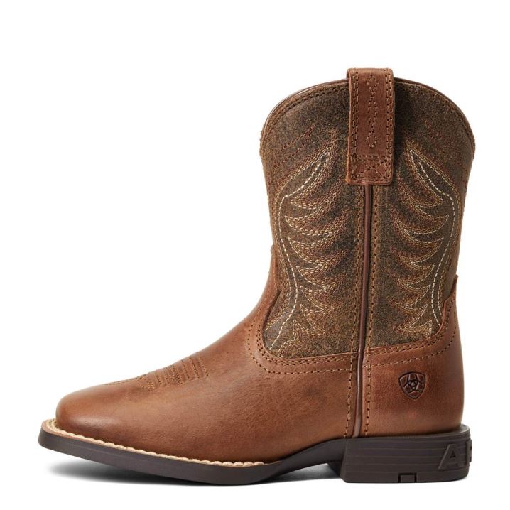 Ariat Amos Western Boot Sorrel Crunch | U4yFkfvn