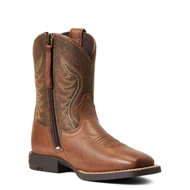 Ariat Amos Western Boot Sorrel Crunch | U4yFkfvn