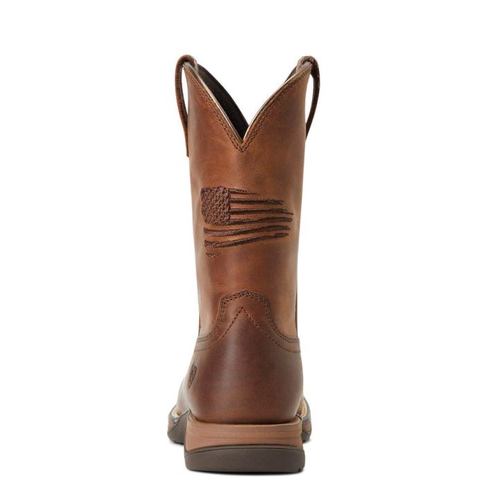 Ariat Anthem Patriot Western Boot Rjave | lh9giQiS