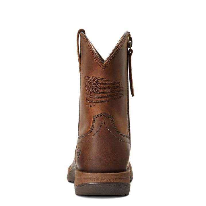 Ariat Anthem Patriot Western Boot Rjave | pP5Q6Eld