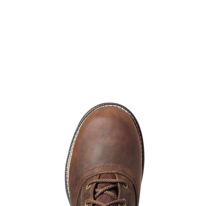 Ariat Anthem Round Toe Lacer Boot Rjave | E7lPzw2o