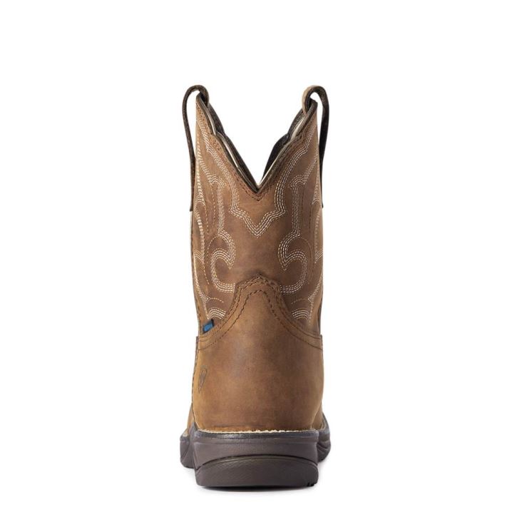 Ariat Anthem Shortie II Waterproof Western Boot Rjave | IDmlQQKN