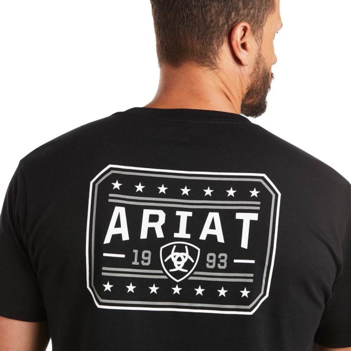 Ariat Ariat 93 Liberty T-Shirt Temno Modre | 9poT1JPH