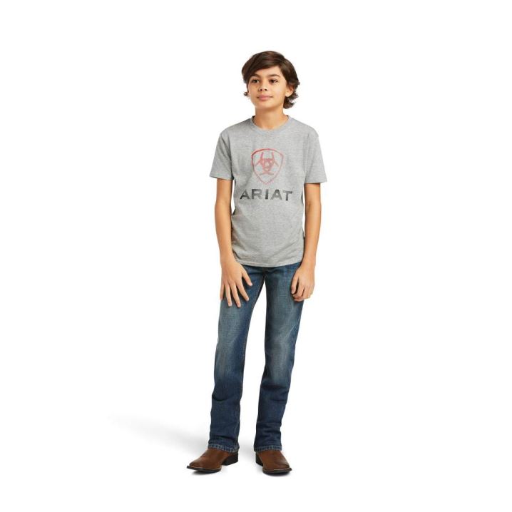 Ariat Ariat Blends T-Shirt Athletic Heather | I7yyLV1R