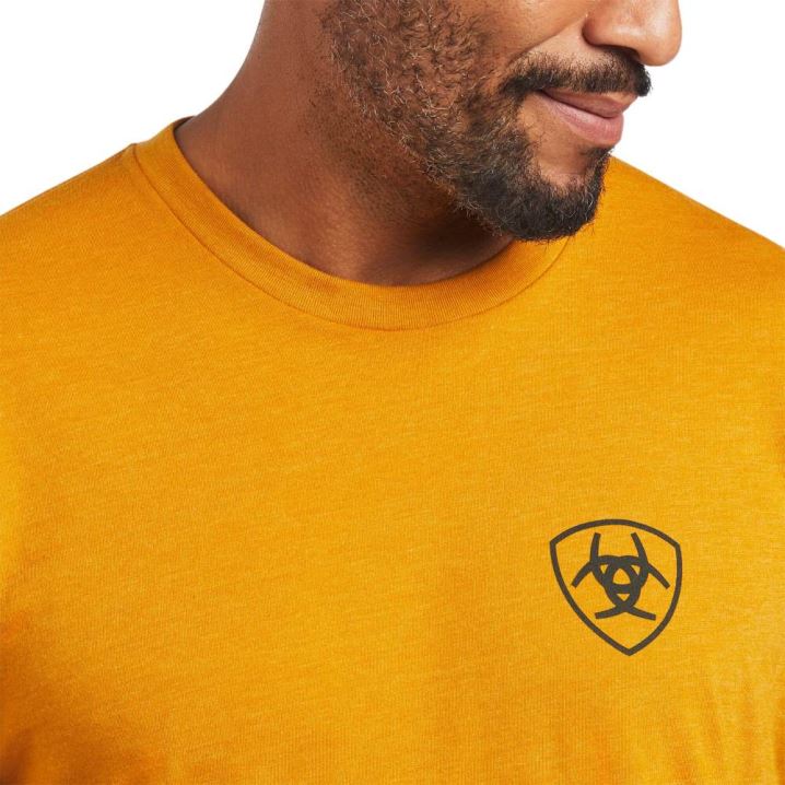 Ariat Ariat Rope Shield T-Shirt Buckthorn Heather | 6CyrVjN1