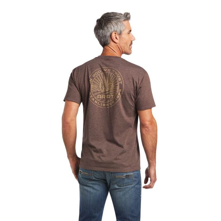 Ariat Ariat SOD T-Shirt Rjave | KBFrW5wx