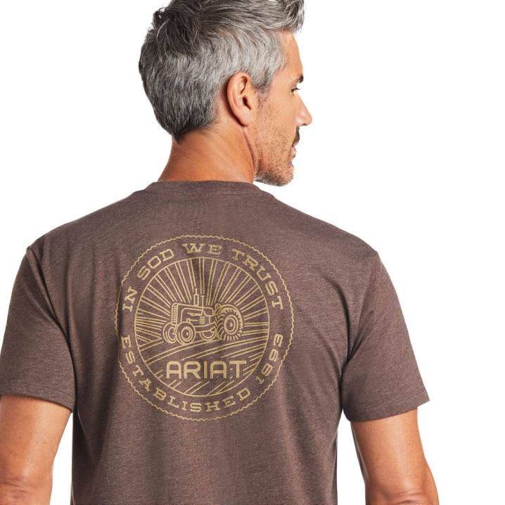 Ariat Ariat SOD T-Shirt Rjave | KBFrW5wx