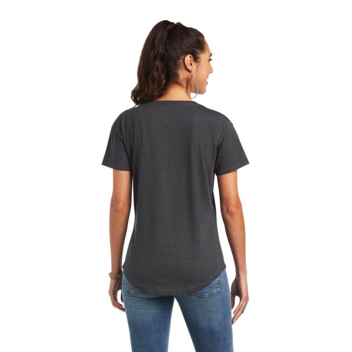 Ariat Ariat Soaring Boot T-Shirt Sive | bezEeNUp