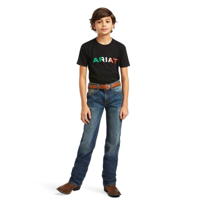 Ariat Ariat Viva Mexico T-Shirt Črne | 0094ivc2