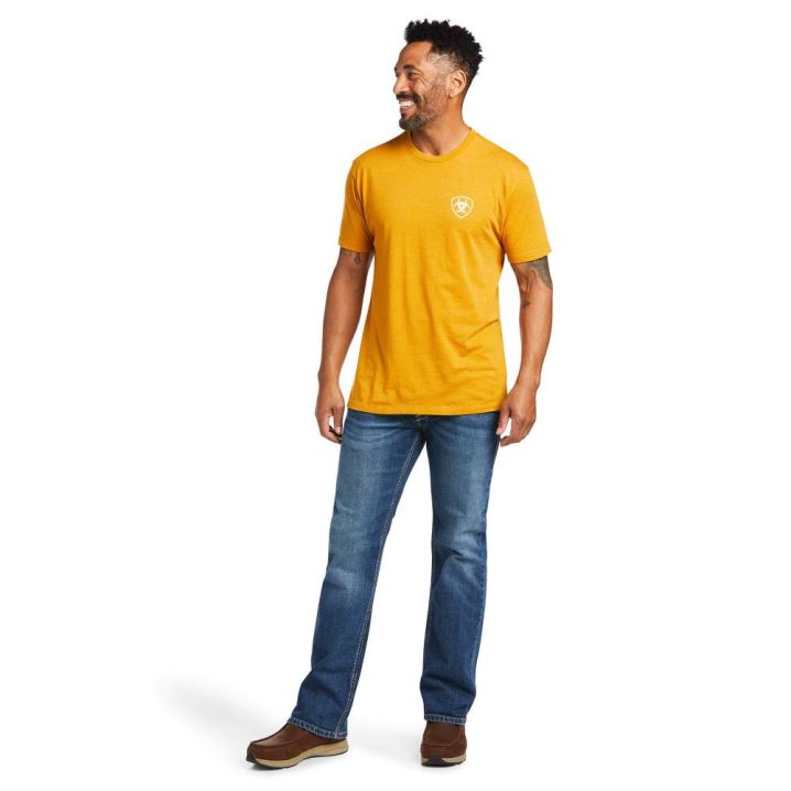 Ariat Ariat Woodlands T-Shirt Buckthorn Heather | lVcv16Tw