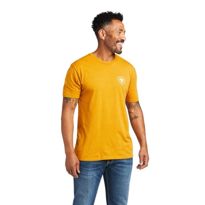 Ariat Ariat Woodlands T-Shirt Buckthorn Heather | lVcv16Tw