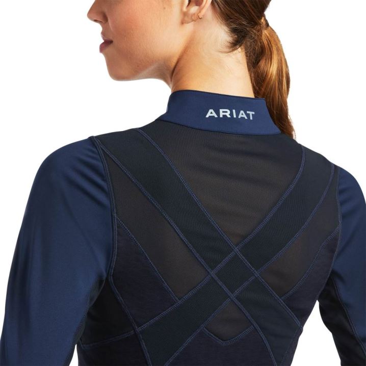 Ariat Ascent 1/4 Zip Baselayer Temno Modre | 0iFzkOxe