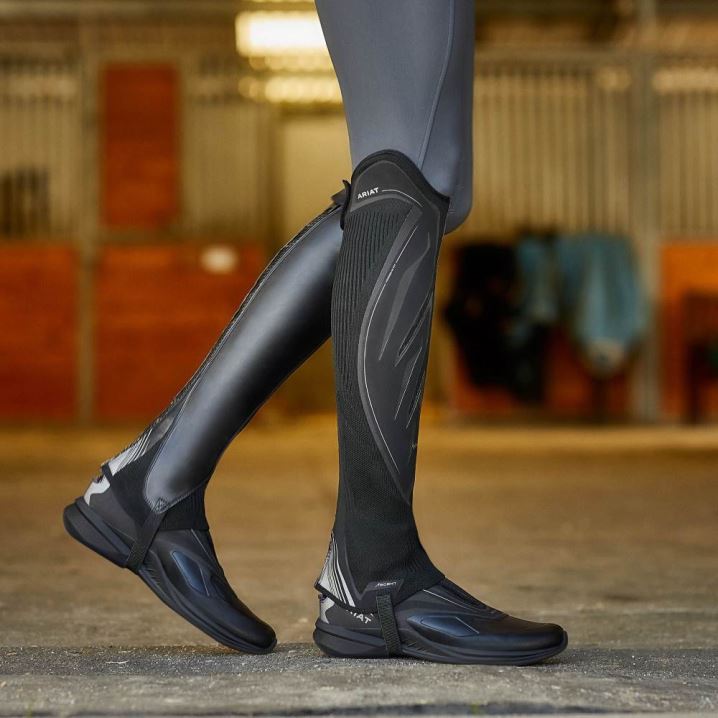 Ariat Ascent Half Chap Črne | hsl1USvi