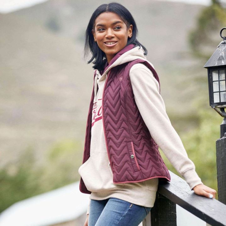 Ariat Ashley Insulated Vest Wine Tasting | 4NEI9ady