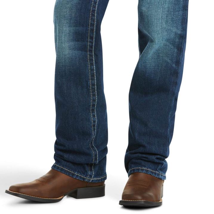 Ariat B5 Slim Boundary Stackable Straight Leg Jean Cyclone | VehiJuGw