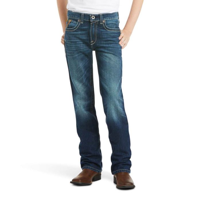 Ariat B5 Slim Boundary Stackable Straight Leg Jean Cyclone | VehiJuGw