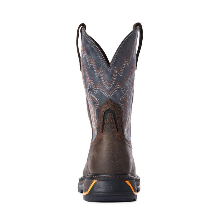 Ariat Big Rig Composite Toe Work Boot Kava | bXgUDJng