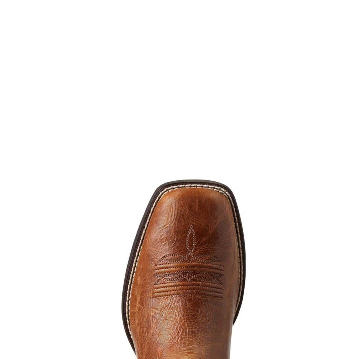 Ariat Brander Western Boot Temno Rjave | NjiAvwFX