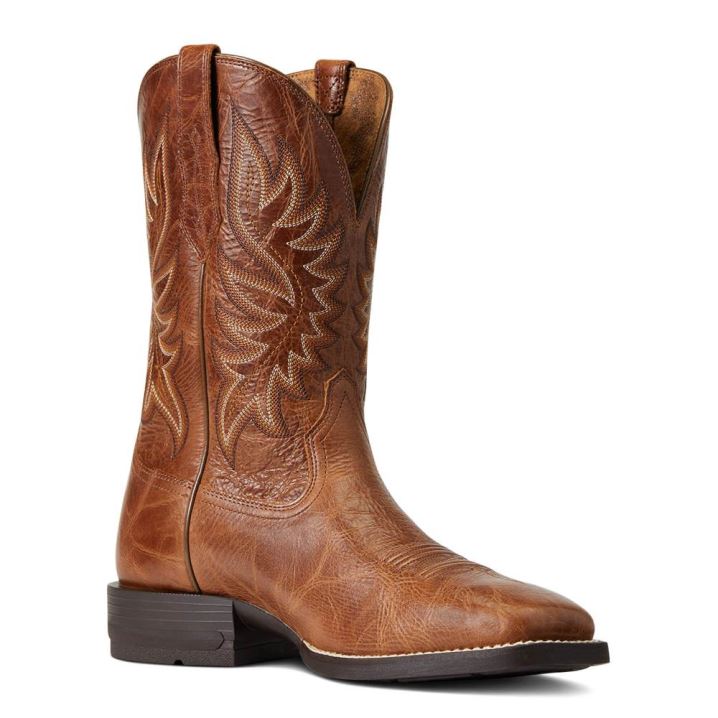 Ariat Brander Western Boot Temno Rjave | NjiAvwFX