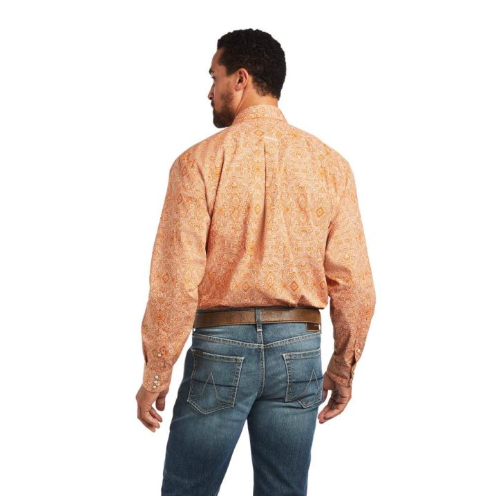 Ariat Braylon Classic Fit Shirt Amber Dusk | GmLqoER1