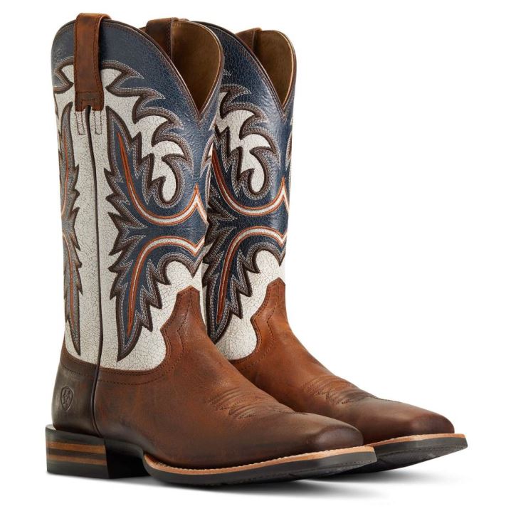 Ariat Brushrider Western Boot Rjave | TqrlOwwu