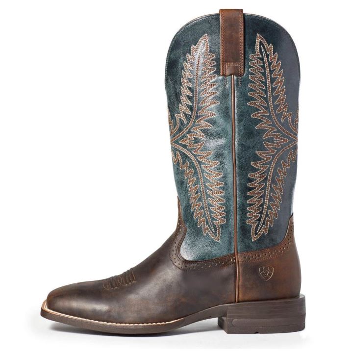 Ariat Caprock Western Boot Rjave | yJ198aBV