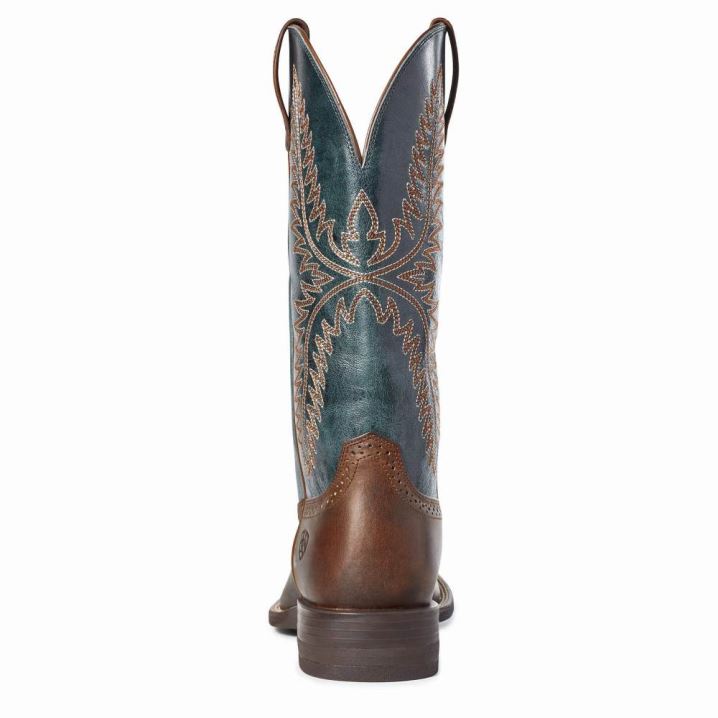 Ariat Caprock Western Boot Rjave | yJ198aBV