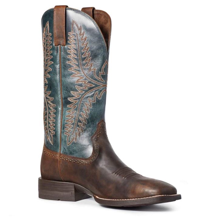 Ariat Caprock Western Boot Rjave | yJ198aBV