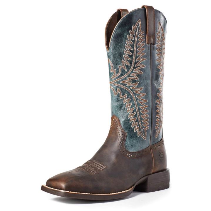 Ariat Caprock Western Boot Rjave | yJ198aBV