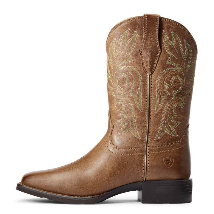 Ariat Cattle Drive Western Boot Rjave | K91J6iuj