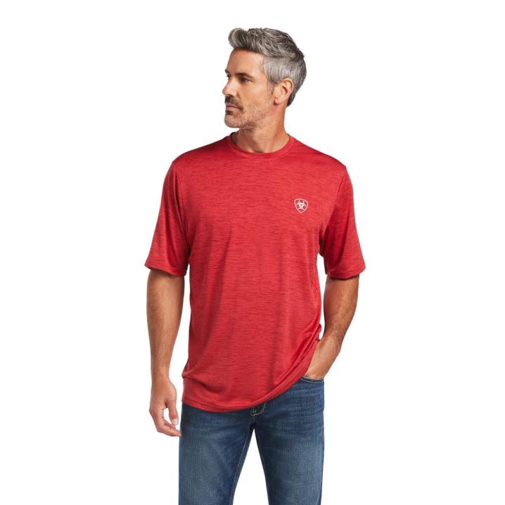 Ariat Charger Vertical Flag Tee Scooter | FLTwrYdw