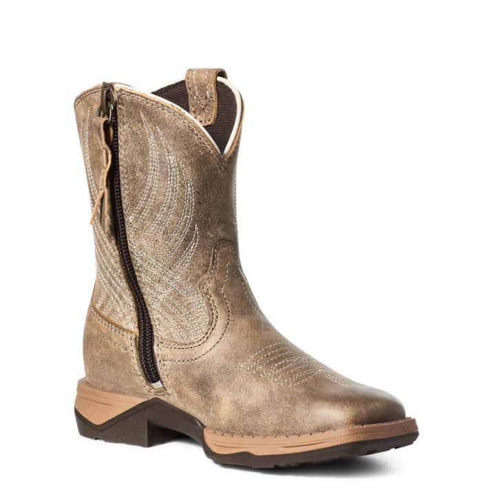 Ariat Child Anthem Western Boot Rjave | Yh6gG7iZ