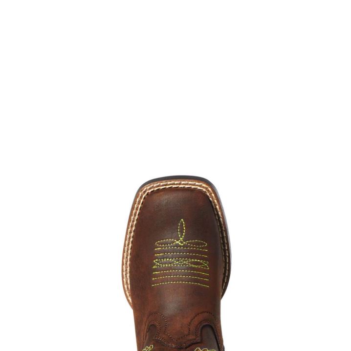 Ariat Child Dash Western Boot Rjave | TFQGEjmm