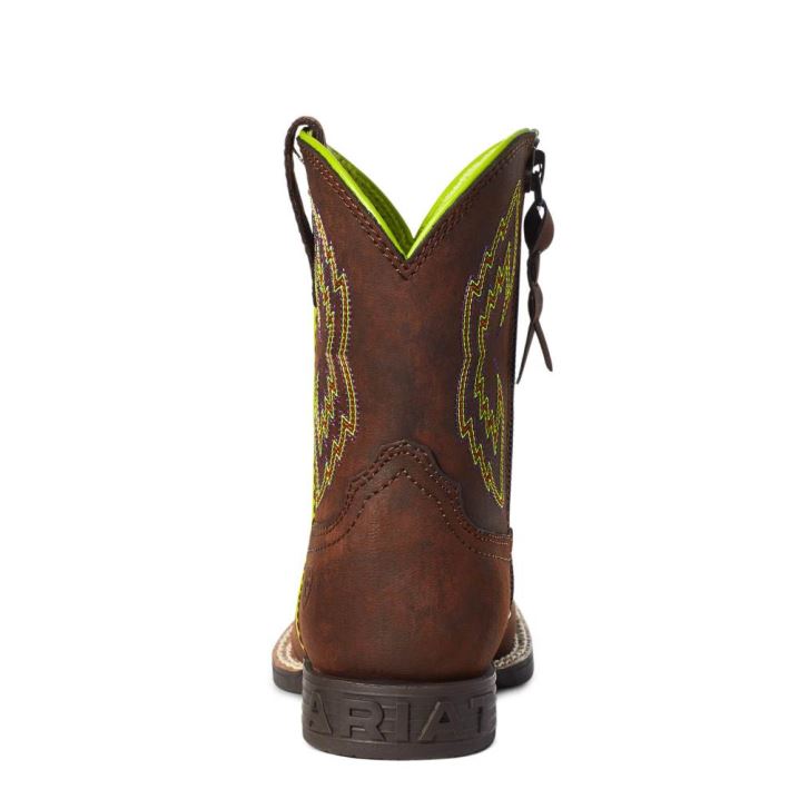 Ariat Child Dash Western Boot Rjave | TFQGEjmm