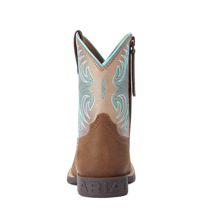 Ariat Child Storm Western Boot Rich Clay | 94k4SbBA