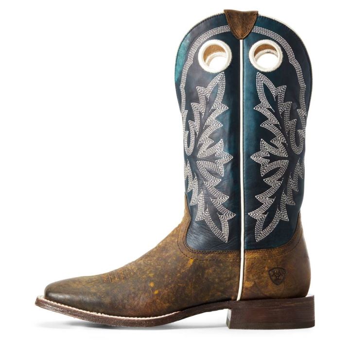 Ariat Circuit Champ Western Boot Woodsmoke | WyzFa3cm