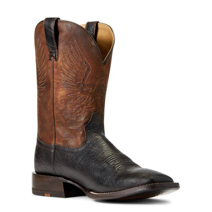 Ariat Circuit Eagle Western Boot Rjave | eCzMBJdx