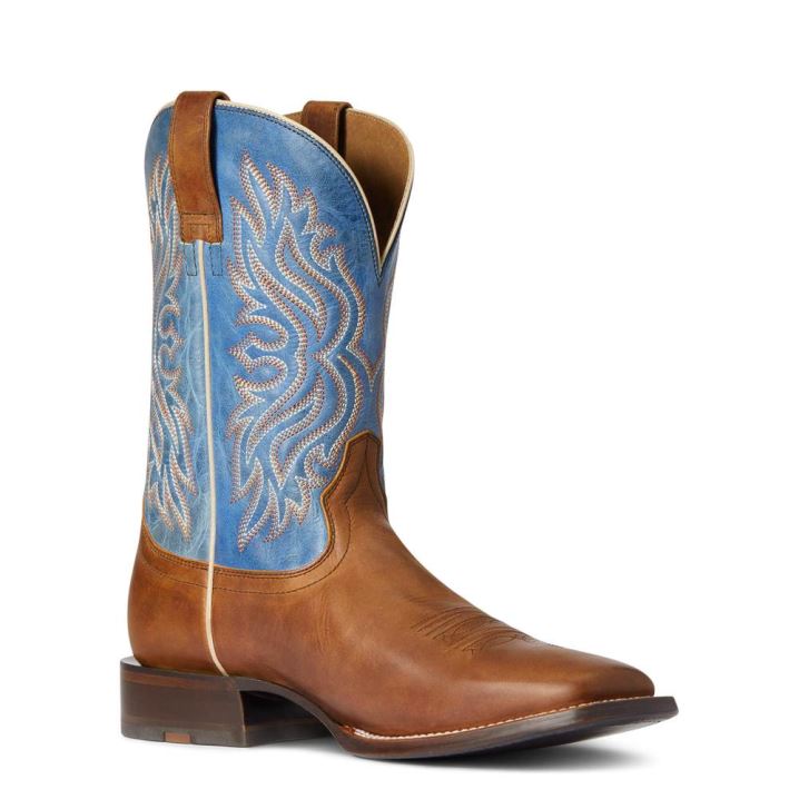 Ariat Circuit Greeley Western Boot Rjave | hRPkbd4W